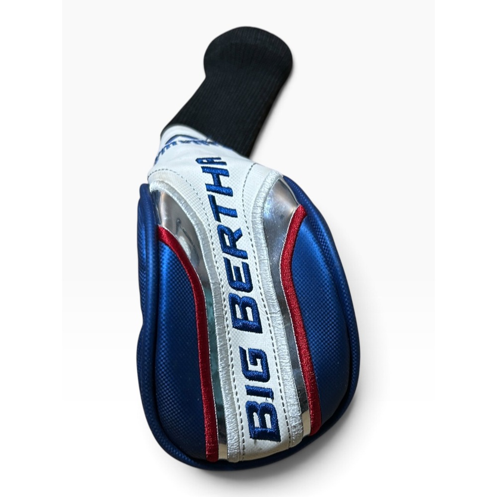Callaway Big Bertha Hybrid Headcover Blue White Red Silver 3H Dial Sock - Picture 2 of 7